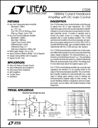 LT1228 Datasheet