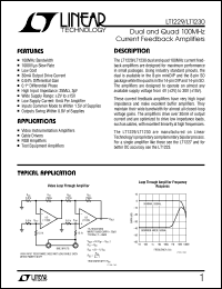 LT1230 Datasheet