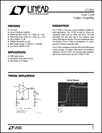 LT1252 Datasheet