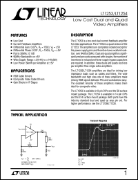 LT1253 Datasheet