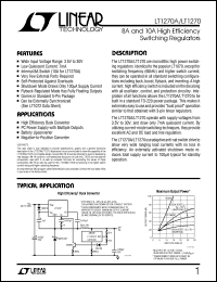 LT1270 Datasheet
