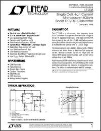 LT1308 Datasheet