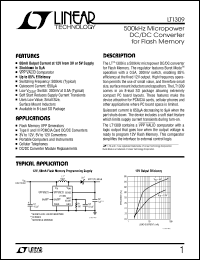 LT1309 Datasheet