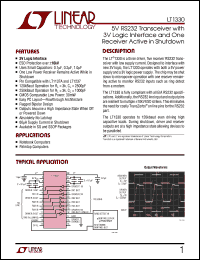 LT1330 Datasheet