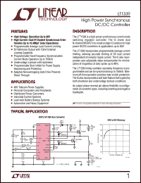 LT1339 Datasheet
