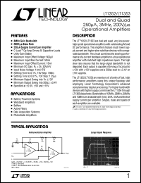 LT1353 Datasheet