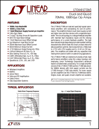 LT1364 Datasheet