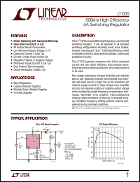 LT1370 Datasheet
