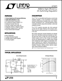 LT1371 Datasheet
