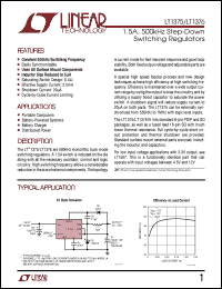 LT1375 Datasheet