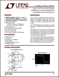 LT1399 Datasheet
