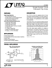 LT1413 Datasheet