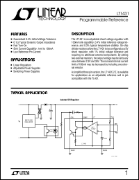 LT1431 Datasheet