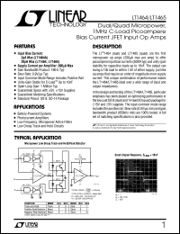 LT1465 Datasheet