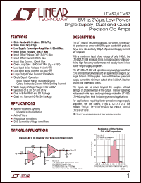 LT1492 Datasheet