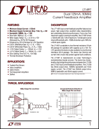 LT1497 Datasheet