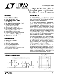 LT1498 Datasheet