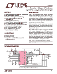 LT1505 Datasheet