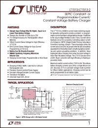 LT1513 Datasheet