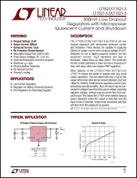 LT1521 Datasheet