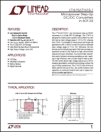 LT1615 Datasheet