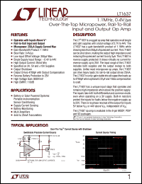 LT1637 Datasheet