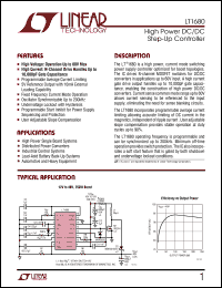 LT1680 Datasheet