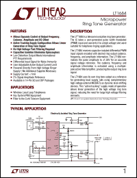 LT1684 Datasheet