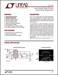 LT1777 Datasheet