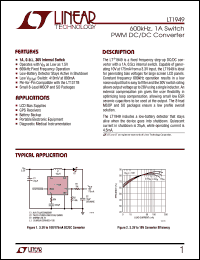 LT1949 Datasheet