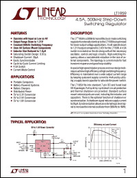 LT1959 Datasheet