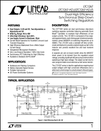 LTC1267-ADJ Datasheet