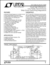 LTC1538-AUX Datasheet