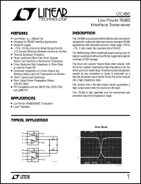LTC485 Datasheet