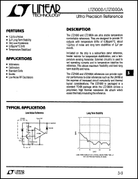 LTZ1000 Datasheet