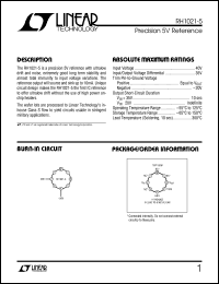 RH1021-7 Datasheet