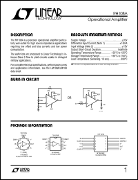 RH108A Datasheet