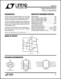RH119 Datasheet