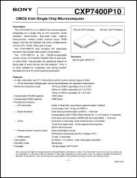 CXP7400P10 Datasheet