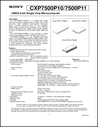 CXP750097 Datasheet