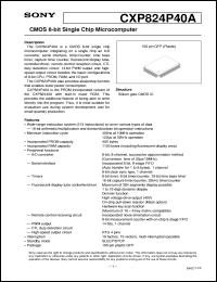 CXP824P40A Datasheet