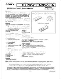 CXP852P32A Datasheet