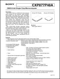 CXP877P48A Datasheet