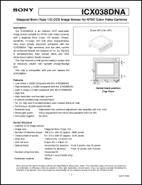 ICX087AK Datasheet