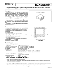 ICX252AKF Datasheet