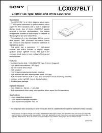 LCX038AST Datasheet