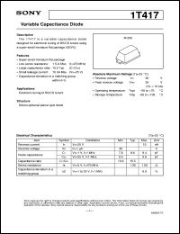 1T417 Datasheet