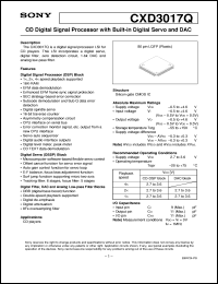 CXD3011R-1 Datasheet