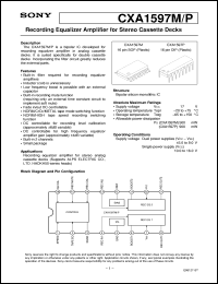 CXA1594L-S Datasheet