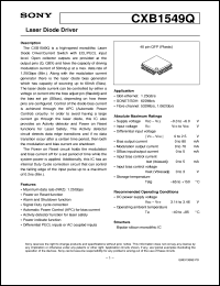 CXB1548Q-Y Datasheet